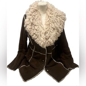 HG Rodeo girl western style jacket with fur